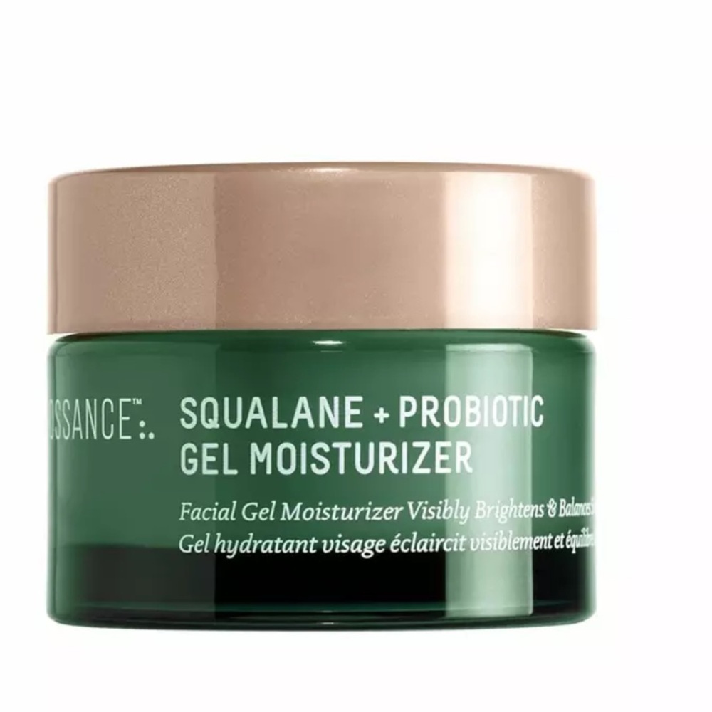 Biossance Squalane Plus Probiotic Gel Moisturizer, Travel Size (0.5 Oz. / 15 ML)